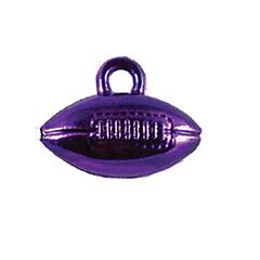 1" Football - Met Purple