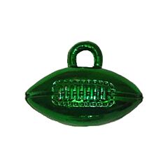 1.5" Football - Met Emerald