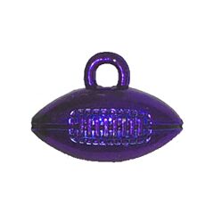 1.5" Football - Met Purple