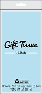 Tissue Paper - Baby Blue 10 ct