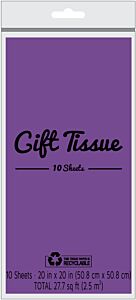 Tissue Paper - Purple 10 ct
