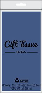 Tissue Paper - Royal Blue 10 ct