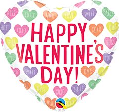 18" Valentines Conversation Heart
