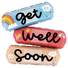 47" Cheerful Get Well Bandages