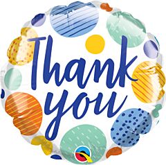 4" Thank You Big and Little Dots