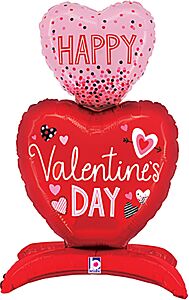 28" Stand Ups Valentine Hearts