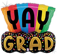 31" Colorful Yay Grad