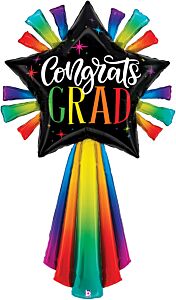 60" Special Delivery Grad Shooting Star