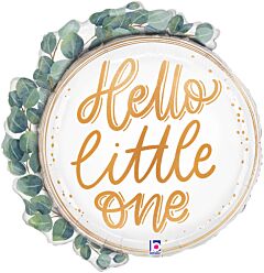 26" Hello Baby Eucalyptus Wreath