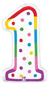 24" Birthday Candle 1