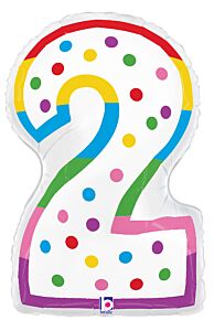 24" Birthday Candle 2