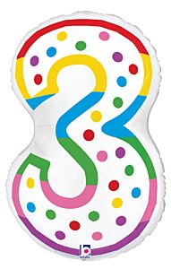 24" Birthday Candle 3