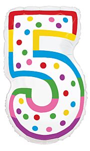 24" Birthday Candle 5