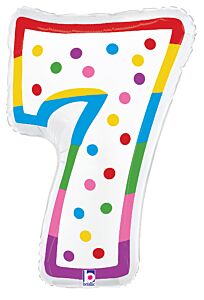 24" Birthday Candle 7