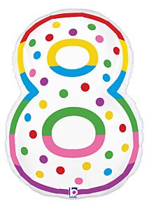 24" Birthday Candle 8