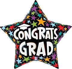 28" Brilliant Congrats Grad Star