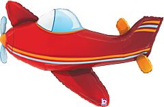 37" Red Airplane