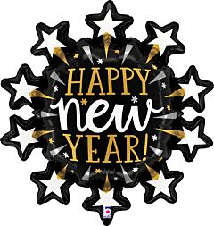 30" New Year Starburst