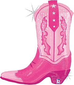 29" Pink Cowgirl Boot