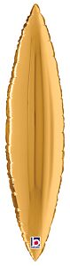 34" Tapered Leaf Gold