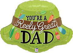 30" Reely Great Dad Fishing Hat