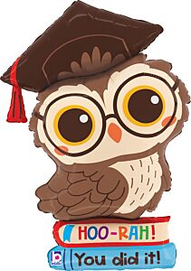 32" Hoo-Rah Graduation Owl