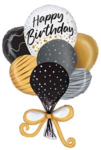 38" Satin Birthday Balloons