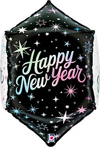 22" Dimensional New Year Shimmer