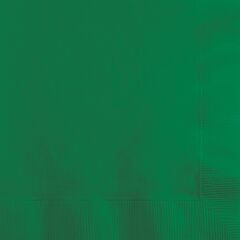 2Ply Bev Napkin - Emerald Green