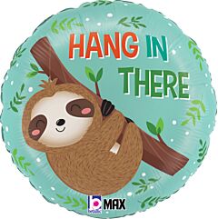18" Hang In There Cute Sloth