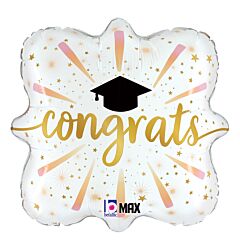 18" Congrats Grad Fireworks