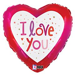 18" Love You Sparkles