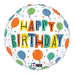 18" Birthday Party Balloons