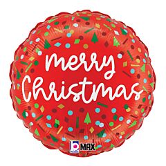 18" Christmas Confetti