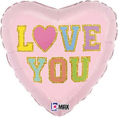 18" Love Patch Heart