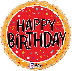 18" Birthday Fun Confetti