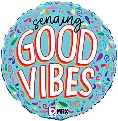 18" Sending Good Vibes
