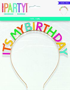 Its My Birthday Headband