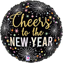 18" Cheers to New Year Party