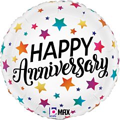 18" Colorful Anniversary