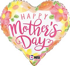 18" Mothers Day Watercolor Bouquet