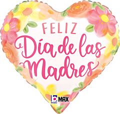 18" Feliz Dia De Las Madres Flor
