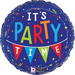 18" Party Time Confetti Banner