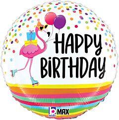 18" Flamingo Birthday Party