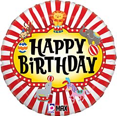 18" Circus Animals Birthday