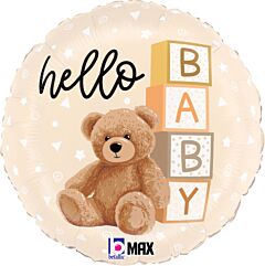 18" Hello Baby Teddy Bear