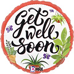 18" Get Well Soon Plants