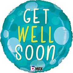 18" Get Well Soon Garden Dots