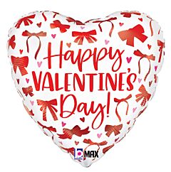 18" Valentine Red Bows