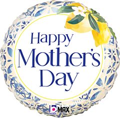 18" Mothers Day Mediterranean Tiles
